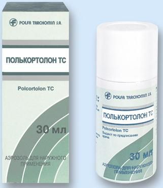 Полькортолон ТС аэрозоль для наружного применения 30мл