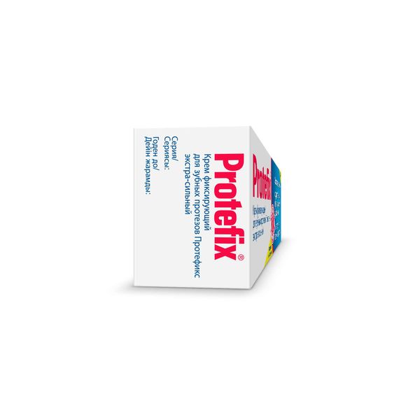 Крем для зубных протезов фиксирующий экстра-сильный Protefix/Протефикс 20мл фото №4