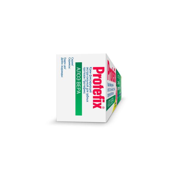 Крем для зубных протезов фиксирующий алоэ вера Protefix/Протефикс 40мл фото №4