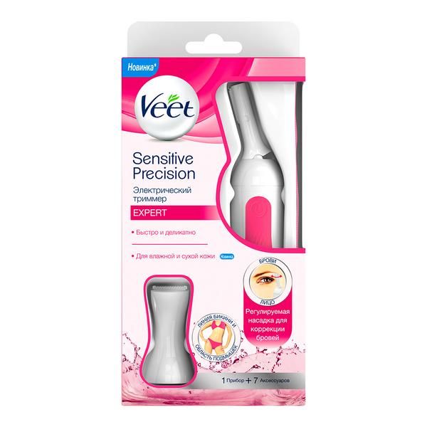 Триммер Veet (Вит) электрический для чувствительных участков тела Sensitive Precision фото №5