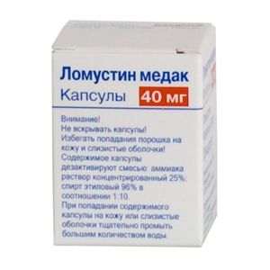 Ломустин Медак капсулы 40мг 20шт