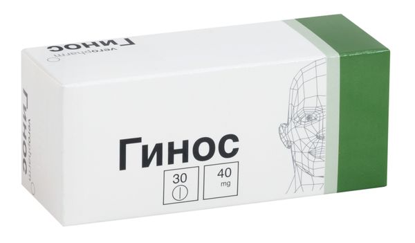 Гинос таблетки п/о плен. 40мг 30шт