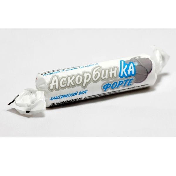 АскорбинкКа Форте классический вкус таблетки жев. 10шт