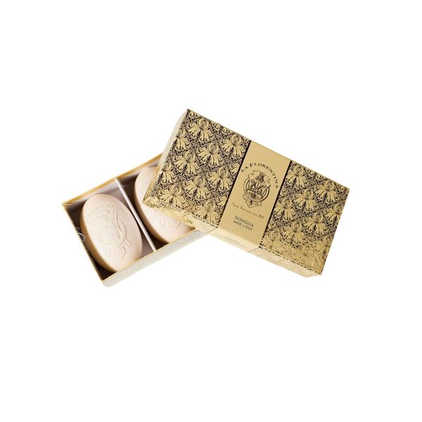 Мыло твердое туалетное ваниль Gold Lace La Florentina/Ла флорентина 150г 3шт Мыло твердое туалетное ваниль Gold Lace La Florentina/Ла флорентина 150г 3шт