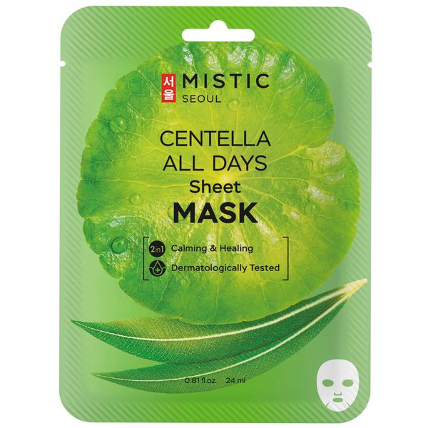 Маска тканевая для лица с экстрактом цeнтеллы азиатской Centella Mistic/Мистик 24мл
