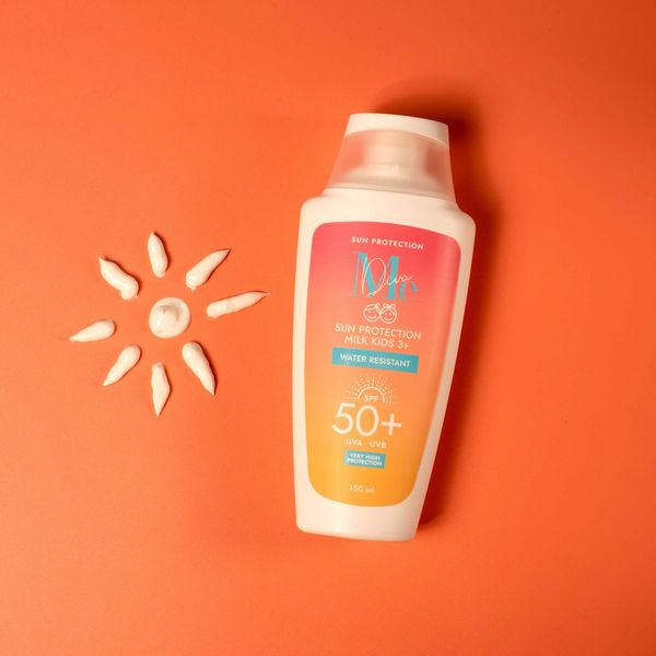 Молочко солнцезащитное для тела детское SPF50+ Sun Care Mediva/Медива 150мл фото №2