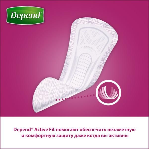 Прокладки Depend/Депенд Ultra Mini для женщин 12 шт. фото №5