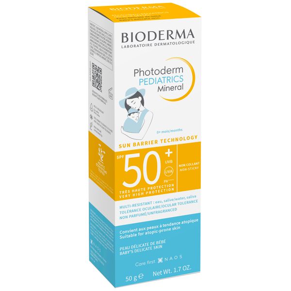 Крем солнцезащитный для лица и тела детский SPF50+ Pediatrics Mineral Photoderm Bioderma/Биодерма туба 50г фото №3 Крем солнцезащитный для лица и тела детский SPF50+ Pediatrics Mineral Photoderm Bioderma/Биодерма туба 50г фото №3