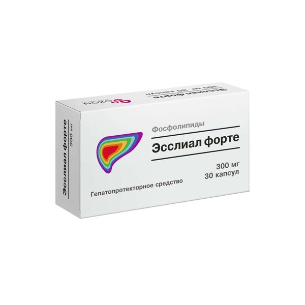 Эсслиал форте капсулы 300мг 30шт