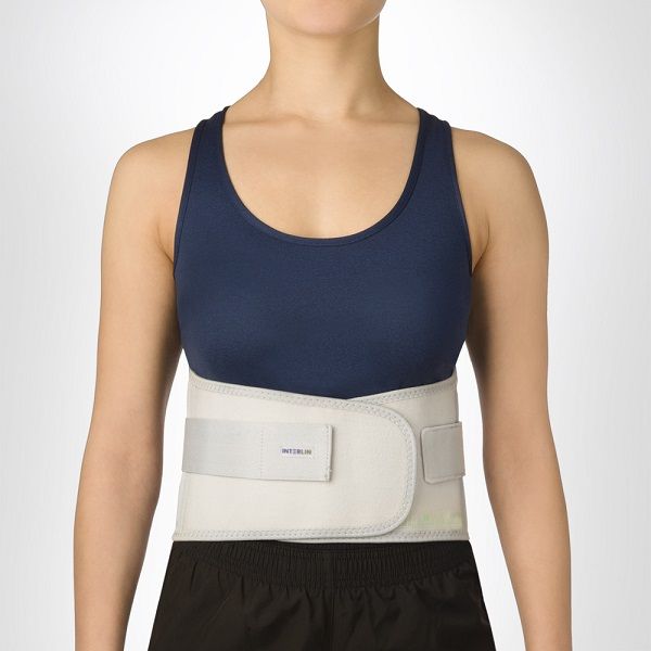 Бандаж пояснично-крестцовый Интерлин SportSupport SL B021, серый, р.XXL фото №4