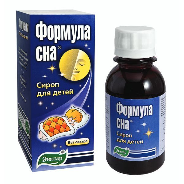 Формула сна Эвалар сироп для детей 100мл