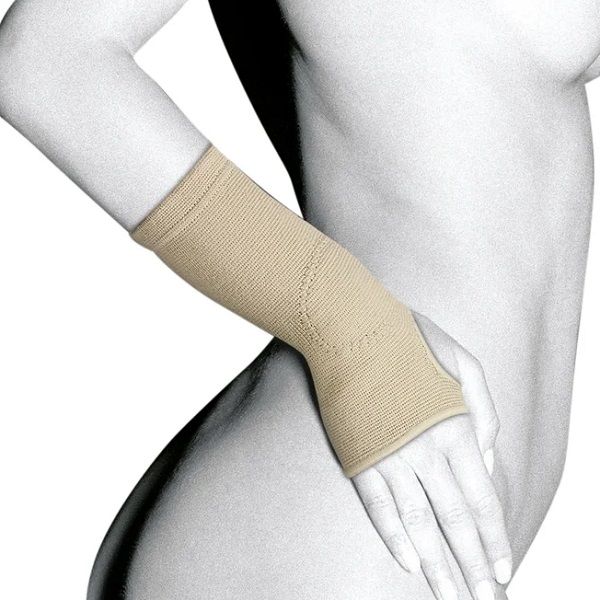 Бандаж лучезапястный Orliman Elastic TN-260, бежевый, р.S