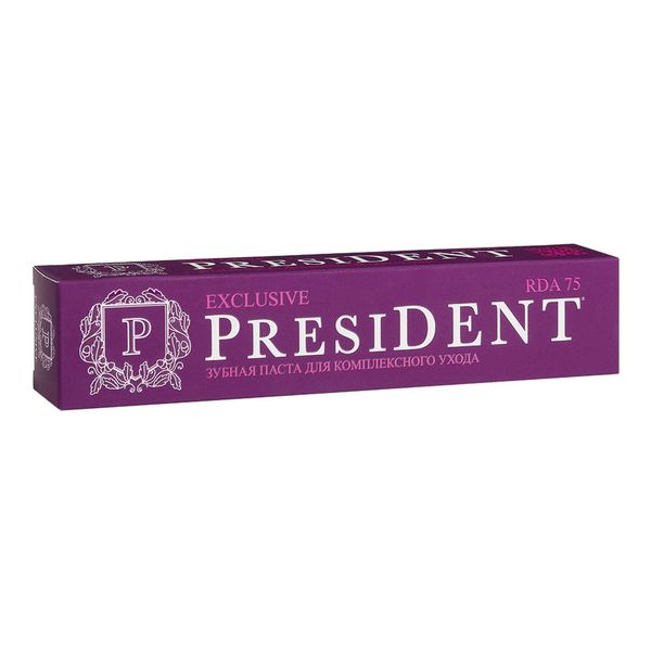 Паста зубная Exclusive President/Президент 75г