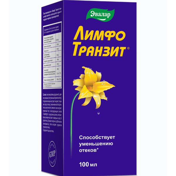 Лимфотранзит концентрат напитка Эвалар жидкость для приема внутрь 100мл Лимфотранзит концентрат напитка Эвалар жидкость для приема внутрь 100мл