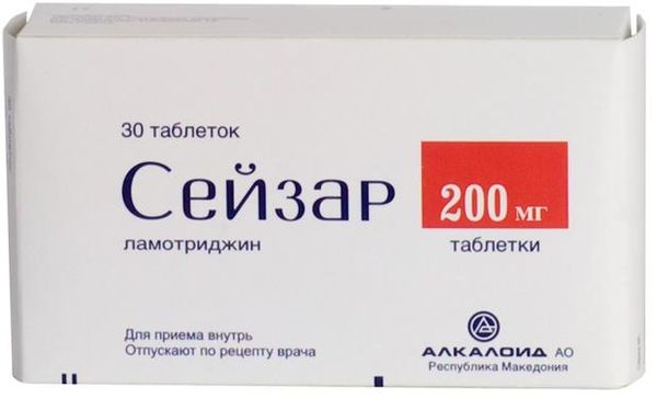 Сейзар таблетки 200мг 30шт