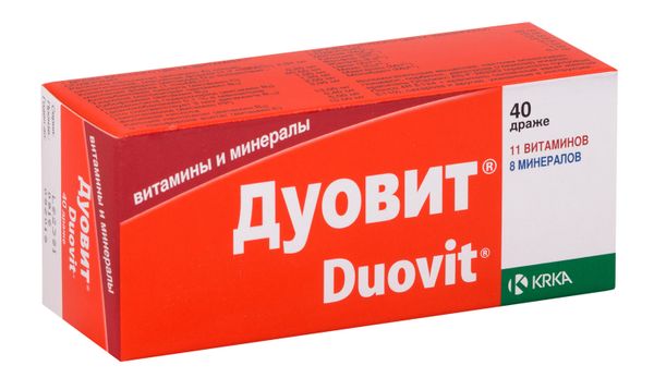 Дуовит драже 40шт