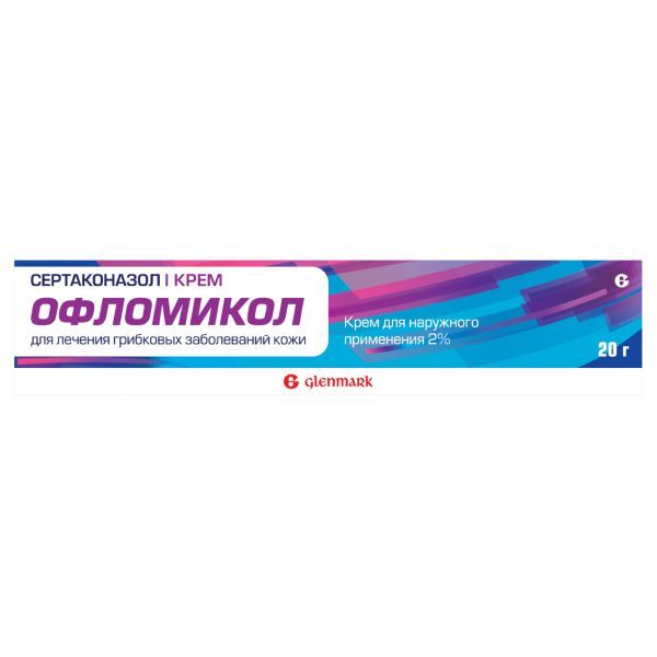 Офломикол крем д/нар. прим. 2% туба 20 г фото №3
