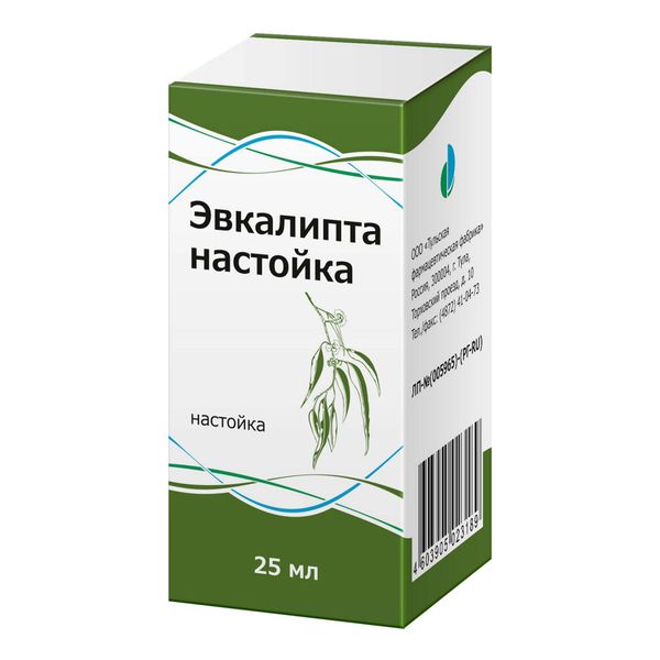 Эвкалипта настойка 25мл Эвкалипта настойка 25мл