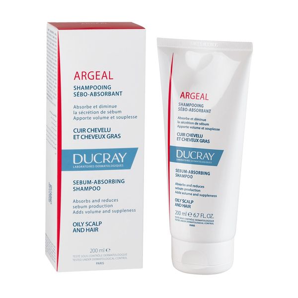 Шампунь для жирных волос Argeal Ducray/Дюкрэ фл. 200мл (C49987)