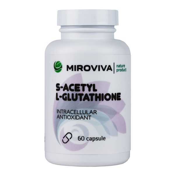 S-ацетил-L-глутатион Miroviva/Мировива капсулы 700мг 60шт