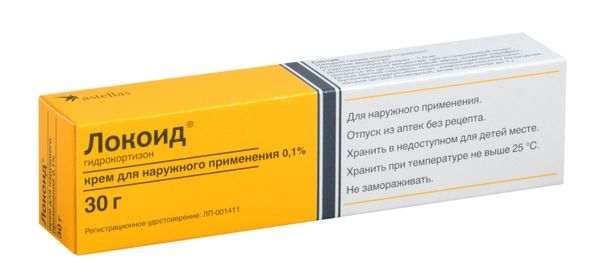 Локоид крем для наружного применения 0,1% 30г 