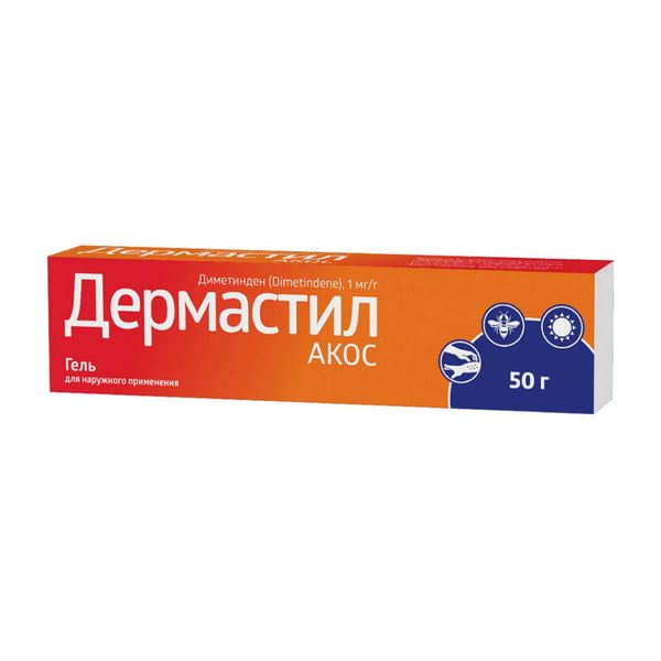 Дермастил Акос гель для наружного применения 1мг/г 50г Дермастил Акос гель для наружного применения 1мг/г 50г