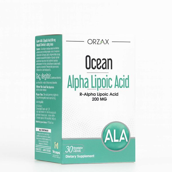 Альфа-липоевая кислота Ocean Orzax/Орзакс капсулы 524мг 30шт Альфа-липоевая кислота Ocean Orzax/Орзакс капсулы 524мг 30шт