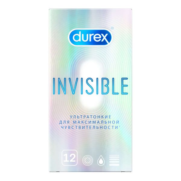 Презервативы Invisible Durex/Дюрекс 12шт фото №5 Презервативы Invisible Durex/Дюрекс 12шт фото №5