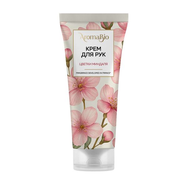 Крем для рук цветки миндаля AromaBio/АромаБио 75мл Крем для рук цветки миндаля AromaBio/АромаБио 75мл