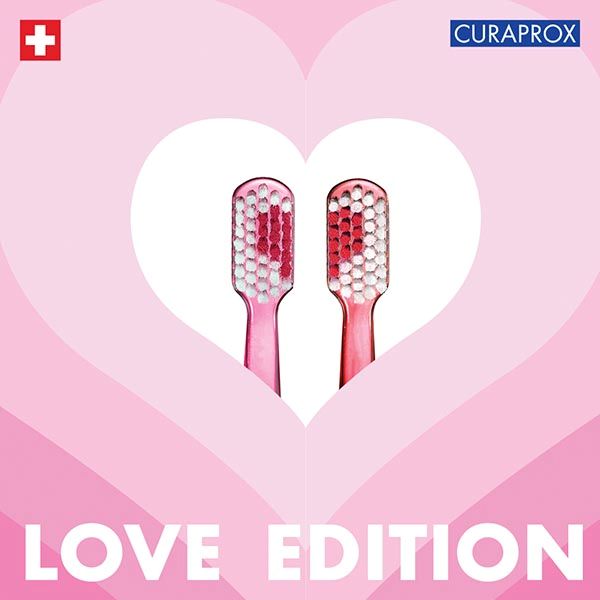 Щетка зубная ультрамягкая для взрослых Duo Love Curaprox/Курапрокс 2шт (CS5460/2) фото №8