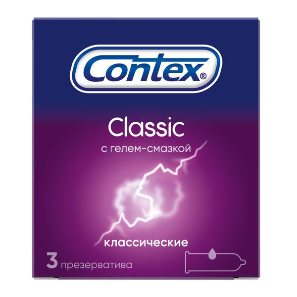 Презервативы в силиконовой смазке Classic Contex/Контекс 3шт фото №6 Презервативы в силиконовой смазке Classic Contex/Контекс 3шт фото №6