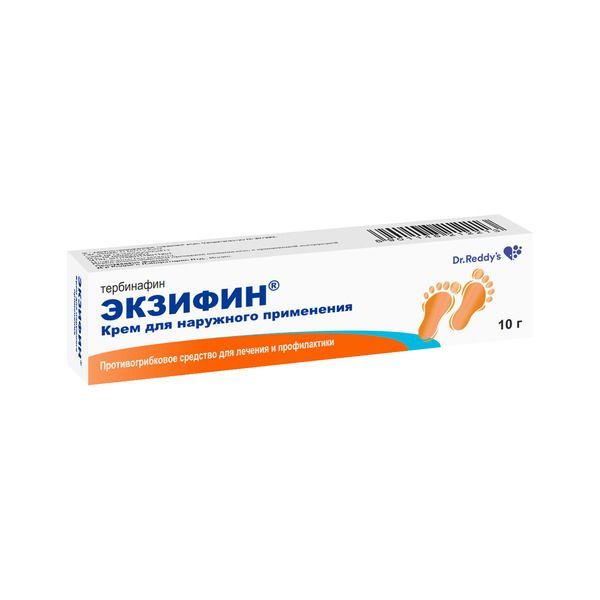 Экзифин крем 1% 10г 