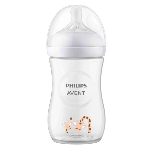 Бутылочка из полипропилена с силиконовой соской средний поток с 3+ мес. Natural Response Philips Avent 260мл (SCY903/66) Бутылочка из полипропилена с силиконовой соской средний поток с 3+ мес. Natural Response Philips Avent 260мл (SCY903/66)
