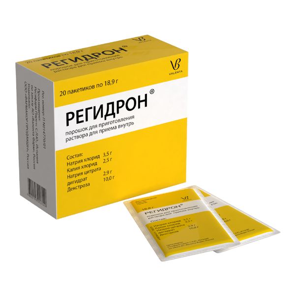 Регидрон порошок для приг. раствора для приема внутрь пак. 18,9г 20шт фото №6 Регидрон порошок для приг. раствора для приема внутрь пак. 18,9г 20шт фото №6