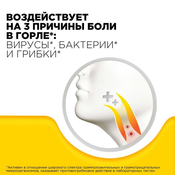 Стрепсилс вкус меда и лимона таблетки для рассасывания 36шт фото №4
