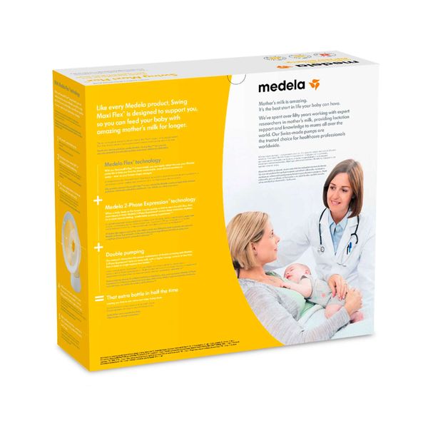 Молокоотсос электронный двухфазный двойной с технологией Swing Maxi Flex Medela/Медела фото №10 Молокоотсос электронный двухфазный двойной с технологией Swing Maxi Flex Medela/Медела фото №10