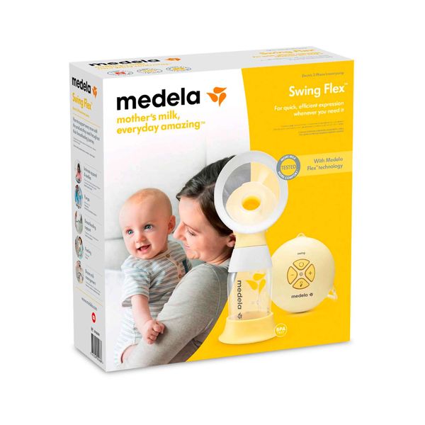 Молокоотсос электронный двухфазный одинарный с технологией Swing Flex Medela/Медела фото №9