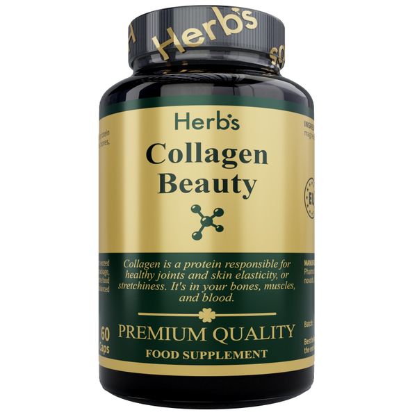Коллаген 400мг Herb's/Хербс капсулы 0,51г 60шт