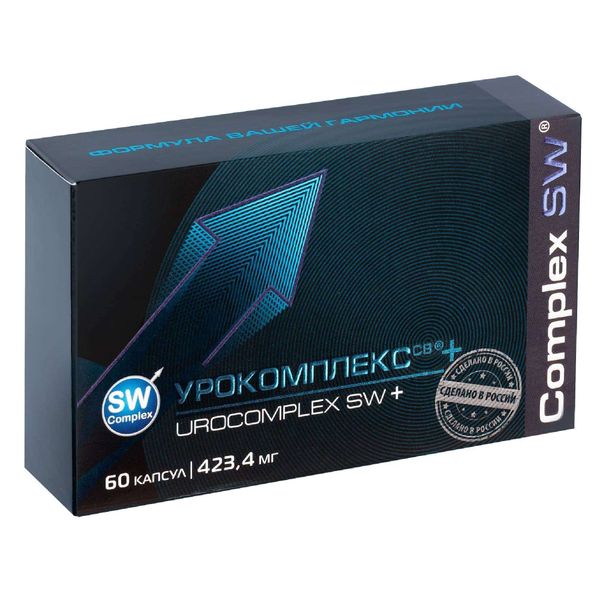Урокомплекс+ Complex SW капсулы 423,4мг 60шт Урокомплекс+ Complex SW капсулы 423,4мг 60шт