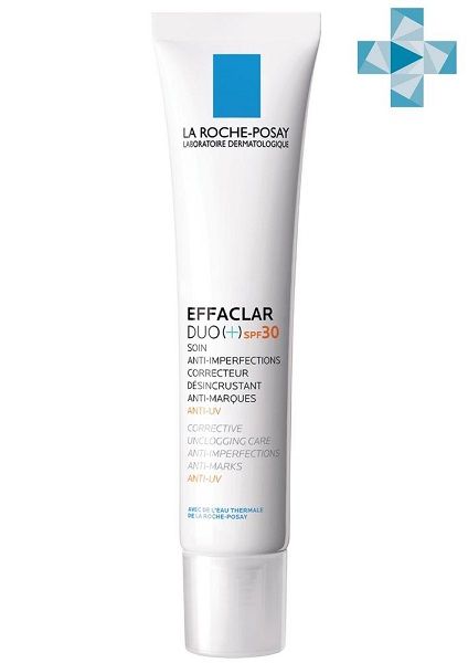 Крем-гель корректирущий для проблемной кожи SPF30 Effaclar Duo(+) La Roche-Posay/Ля рош позе 40мл фото №2