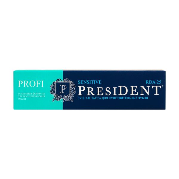 Паста зубная Profi Sensitive President/Президент 50мл фото №3 Паста зубная Profi Sensitive President/Президент 50мл фото №3
