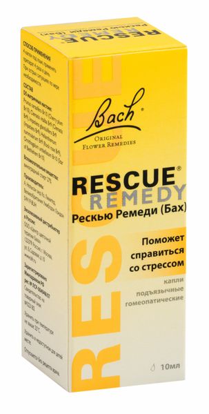 Рескью Ремеди (БАХ) капли гомеопатические 10мл