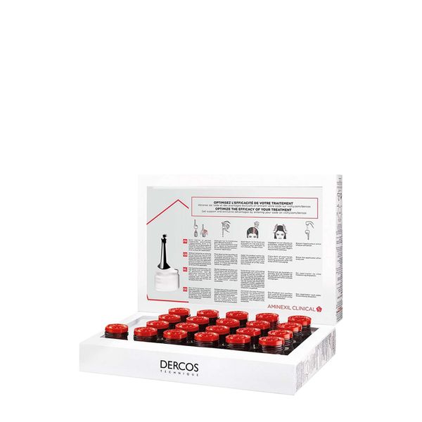 Vichy Dercos Aminexil Intensive 5 Комплексное средство против выпадения волос для женщин в ампулах, 21 шт Vichy Dercos Aminexil Intensive 5 Комплексное средство против выпадения волос для женщин в ампулах, 21 шт