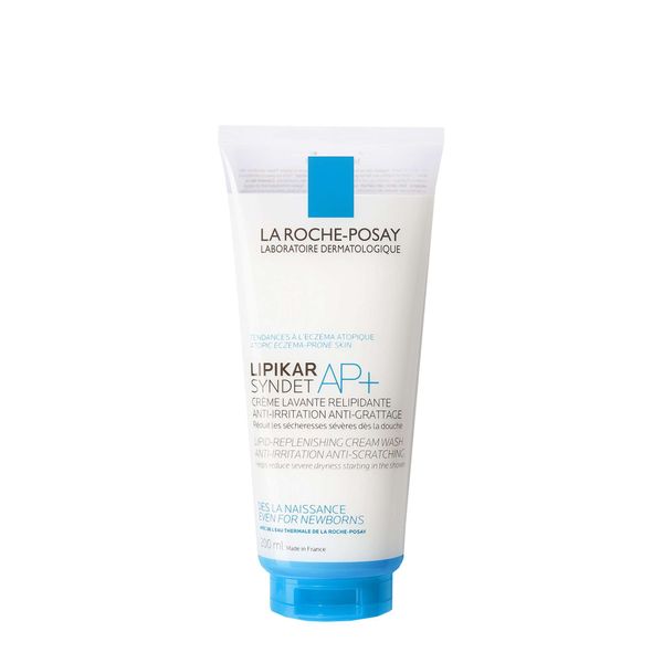 La Roche-Posay Lipikar Syndet AP+ Липидовосстанавливающий очищающий крем-гель для лица и тела взрослых, детей и младенцев 0+, с маслом ши, ниацинамидом и глицерином, 200 мл La Roche-Posay Lipikar Syndet AP+ Липидовосстанавливающий очищающий крем-гель для лица и тела взрослых, детей и младенцев 0+, с маслом ши, ниацинамидом и глицерином, 200 мл