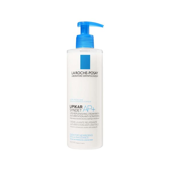 La Roche-Posay Lipikar Syndet AP+ Липидовосстанавливающий очищающий крем-гель для лица и тела взрослых, детей и младенцев 0+, с маслом ши, ниацинамидом и глицерином, 400 мл La Roche-Posay Lipikar Syndet AP+ Липидовосстанавливающий очищающий крем-гель для лица и тела взрослых, детей и младенцев 0+, с маслом ши, ниацинамидом и глицерином, 400 мл