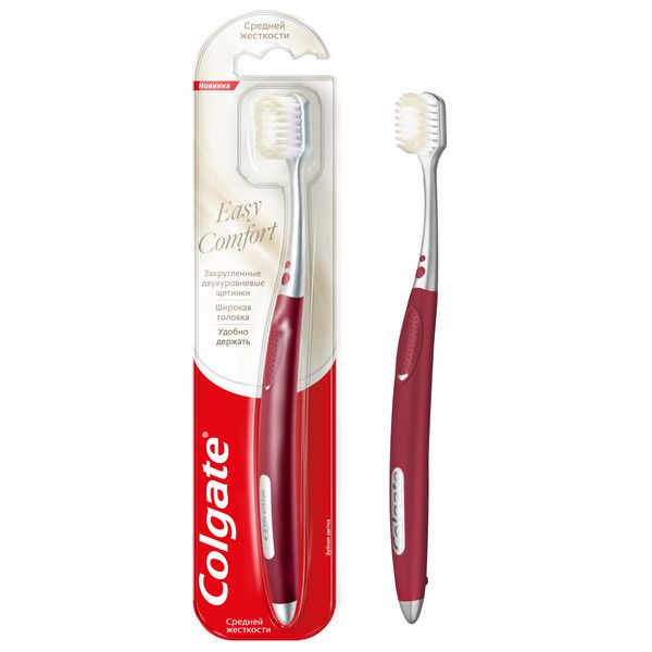 Щетка зубная средней жесткости Easy Comfort Colgate/Колгейт фото №9