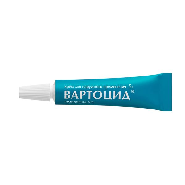 Вартоцид крем для наружного применения 5% 5г фото №2