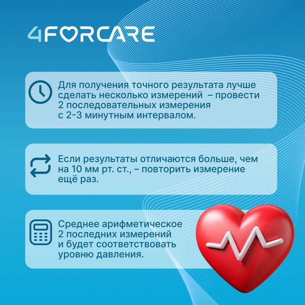 Тонометр автоматический электронный на плечо L1 Эко 4Forcare фото №15