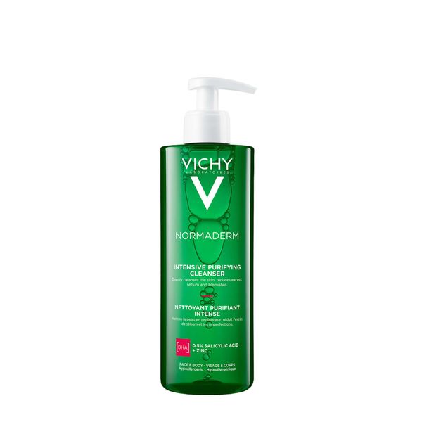 Vichy Normaderm Очищающий гель для проблемной кожи лица и тела, от прыщей, черных точек и акне, 400 мл Vichy Normaderm Очищающий гель для проблемной кожи лица и тела, от прыщей, черных точек и акне, 400 мл