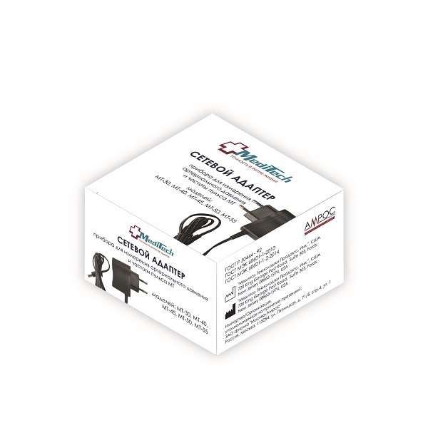 Адаптер для автоматических тонометров МТ MediTech/МедиТех